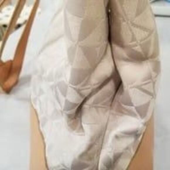 Maxx new york leather trim shoulder bag handbag purse - Picture 9 of 12